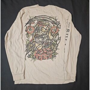 Sullen Art Collective Men's Long Leeve Graphic T-Shirt Size Small